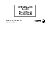Fagor NV-20 Manual De Instalación