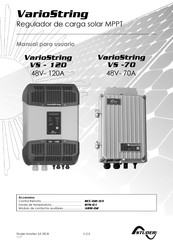 Studer VarioString VS -70 Manual Para Usuario