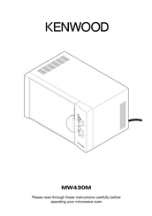 Kenwood MW430M Manual Del Usuario