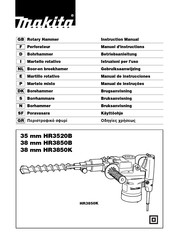 Makita HR3850B Manual De Instrucciones