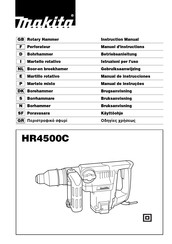 Makita HR4500C Manual De Instrucciones