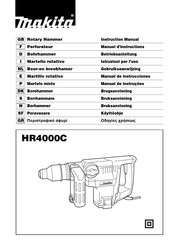 Makita HR4000C Manual De Instrucciones