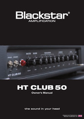 Blackstar Amplification HT Club 50 Manual Del Propietário