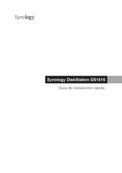 Synology DiskStation DS1515 Guía De Instalación Rápida