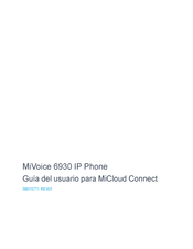 Mitel MiVoice 6930 Guia Del Usuario