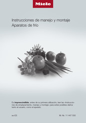 Miele K 37673 iD Instrucciones De Manejo