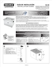 Helvex IG-40 Guia De Instalacion