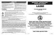 Lasko 6050 Instrucciones Importantes - Manual De Uso