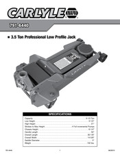Napa CARLYLE 791-6440 Instrucciones De Operación