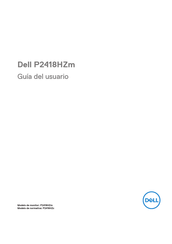 Dell P2418HZm Guia Del Usuario