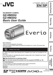 JVC Everio GZ-HM50U Manual De Instrucciones