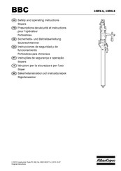 Atlas Copco BBC 34WS-6 Instrucciones De Seguridad Y De Funcionamiento