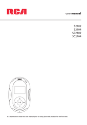 RCA S2104 Manual De Uso