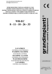 grandimpianti WR-EC 11 Instrucciones Para La Instalación Y Para El Uso