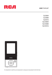 RCA Lyra Slider Manual Del Usuario