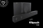 Klipsch R-20B Guia De Inicio Rapido