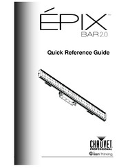 Chauvet Professional EPIX BAR 2.0 Guía De Referencia Rápida