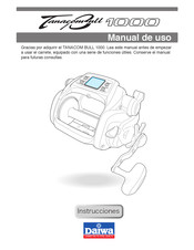 Daiwa TANACOM BULL 1000 Manual De Uso