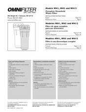 Omnifilter WH1 Instrucciones De Instalación