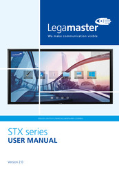 Legamaster STX-8650UHD Manual De Usuario