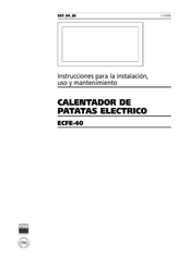 edenox ECFE-40 Instrucciones Para La Instalación, Uso Y Mantenimiento