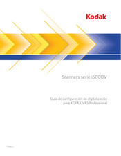 Kodak i5000V Serie Guía De Configuración De Digitalización