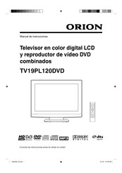 Orion TV19PL120DVD Manual De Instrucciones