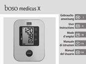 boso medicus X Manual Del Usuario