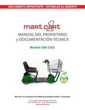 Mart Cart 280-3563 Manual Del Propietário