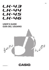 Casio LK-44 Guia Del Usuario