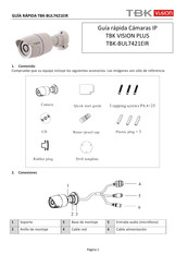 TBK vision TBK-BUL7421EIR Guía Rápida