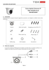 TBK vision TBK-MD7523EIR Guía Rápida
