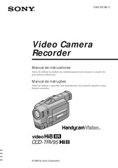 Sony Handycam Vision CCD-TRV95 Manual De Instrucciones