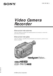 Sony Handycam Vision CCD-TRV75 Manual De Instrucciones