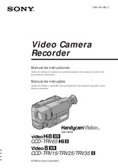 Sony CCD-TRV35 Manual De Instrucciones