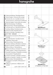 Hansgrohe Raindance E 27371000 Instrucciones De Montaje