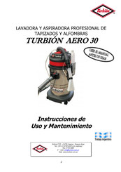 Turbion AERO 30 Instrucciones De Uso Y Mantenimiento