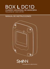 Sminn BOX L DC1D Manual De Instrucciones