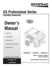 Generac XG8000E Manual Del Usuario