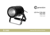 thomann Fun Generation LED Pot System COB 40W RGB WW Manual De Instrucciones