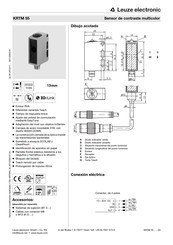 Leuze electronic KRTM 55 Guia De Inicio Rapido