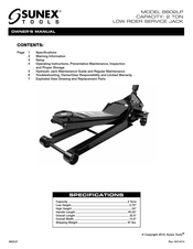 Sunex Tools 6602LP Manual Del Propietário