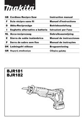 Makita BJR181 Manual De Instrucciones