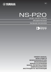 Yamaha NS-P20 Manual De Instrucciones