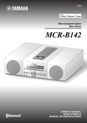Yamaha MCR-B142 Manual De Instrucciones