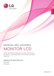 LG IPS225V Manual Del Usuario