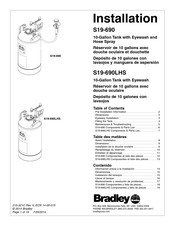 Bradley S19-690 Manual De Instalación