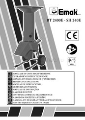 EMAK SH 240E Manual De Instrucciones