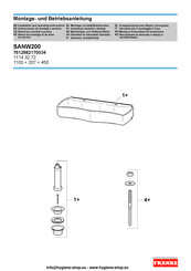 Franke SANW200 Instrucciones De Montaje