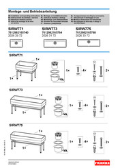 Franke SIRW771 7612982165740 Instrucciones De Montaje Y Servicio